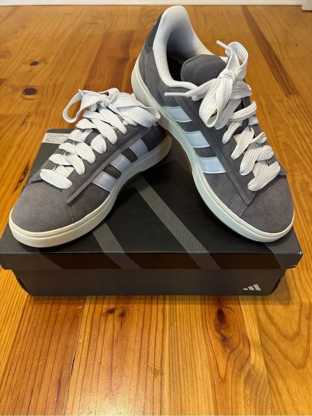 Adidas Sneakers Men’s Grand Court Alpha 00s Shoes Gray JR0542 Men’s Size 11